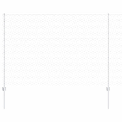 Welded Wire Fence 50 x 1.5 m (W x H) Hot-Dip Galvanised Steel