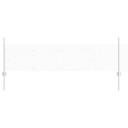 Fence with Post Silver 0.5 x 100 m Steel