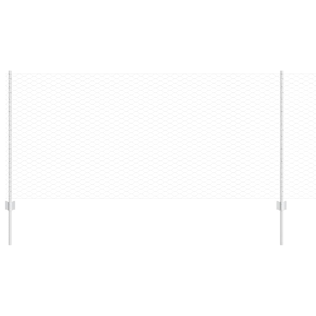 Welded Wire Fence 100 x 1 m (W x H) Hot-Dip Galvanised Steel