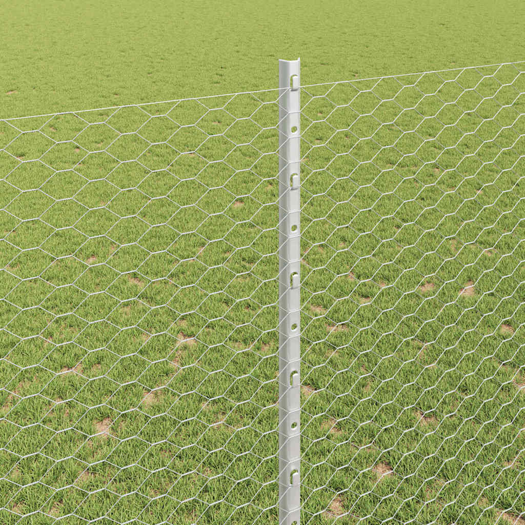 Welded Wire Fence 100 x 1.6 m (W x H) Hot-Dip Galvanised Steel