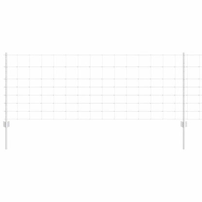 Wild Fence with Posts 25 x 0.8 m (W x H)