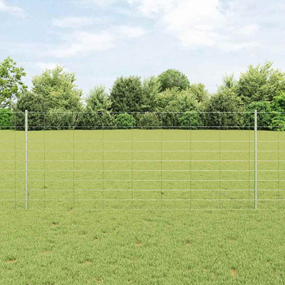 Fence with Post Silver