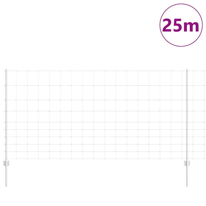 Wild Fence with Posts 25 x 1.2 m (W x H)