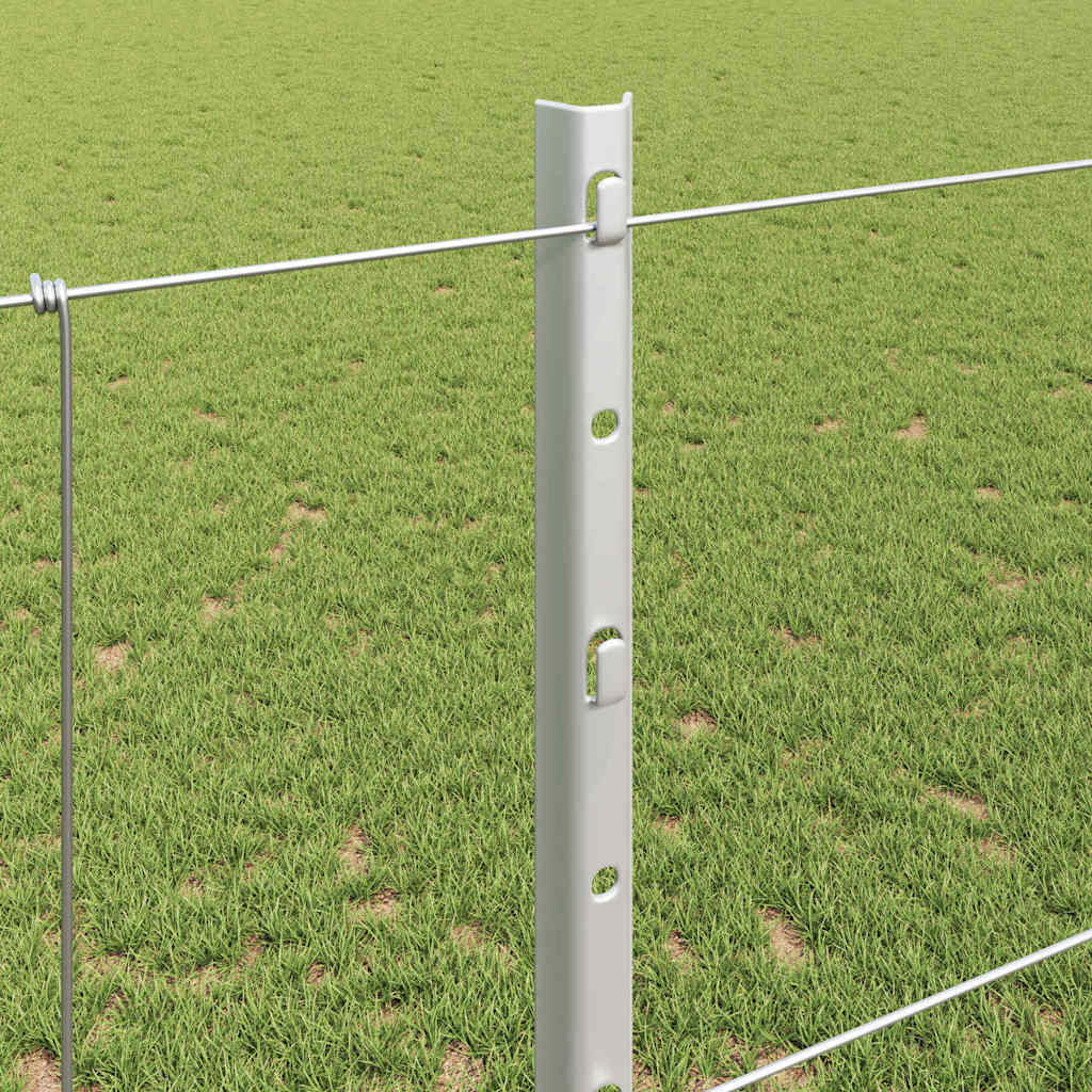 Wild Fence with Posts 25 x 1.2 m (W x H)