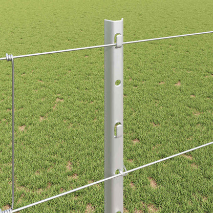 Wild Fence with Posts 25 x 1.2 m (W x H)