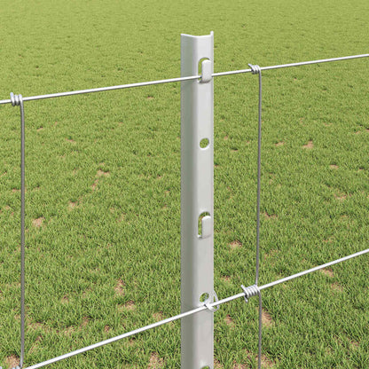 Wild Fence with Posts 25 x 1.2 m (W x H)