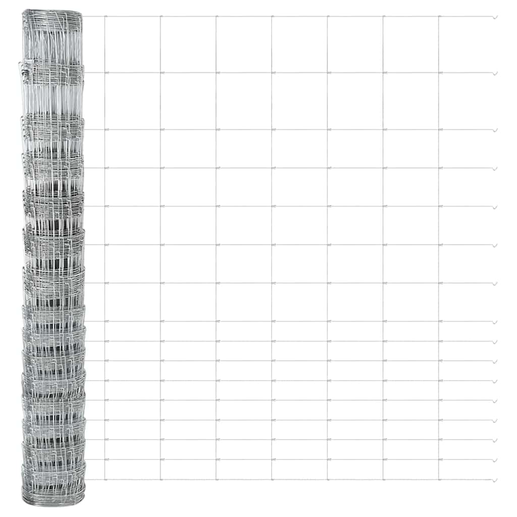 Wild Fence with Posts 25 x 1.2 m (W x H)