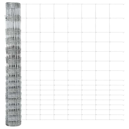 Wild Fence with Posts 25 x 1.2 m (W x H)