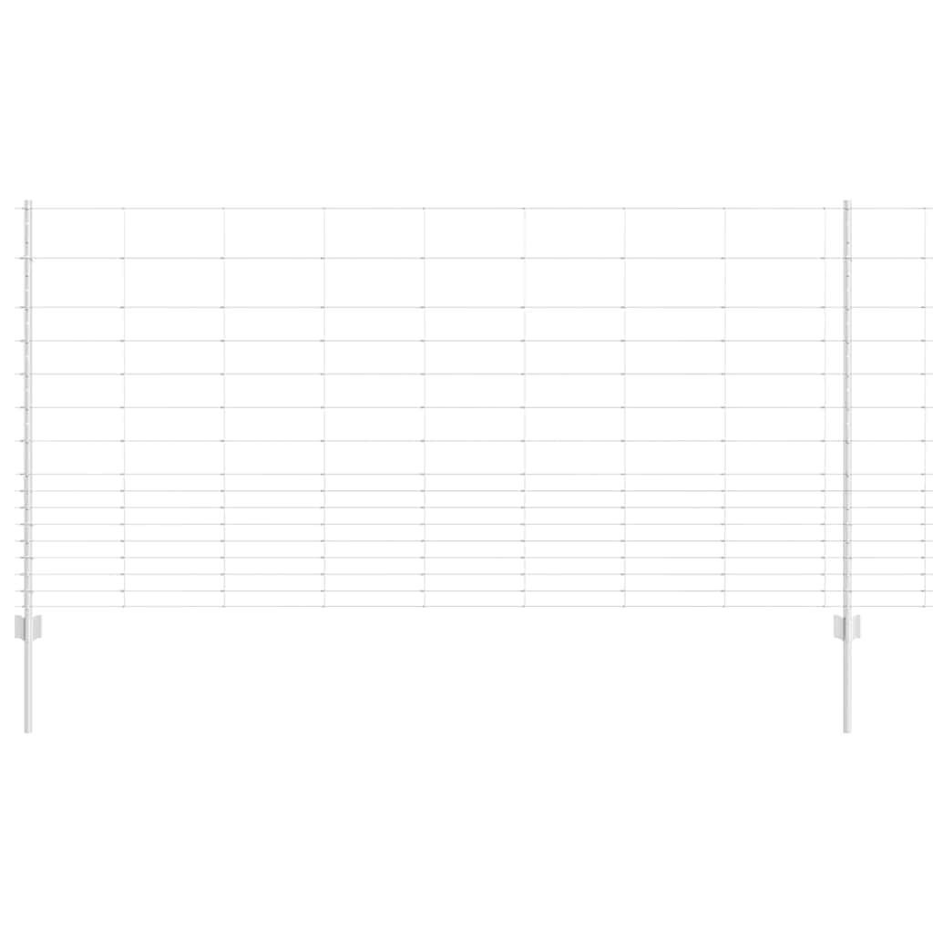 Wild Fence with Posts 25 x 1.2 m (W x H)