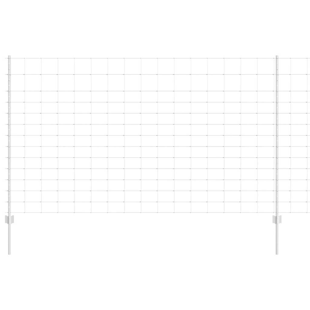 Wild Fence with Posts 25 x 1.4 m (W x H)