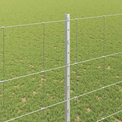 Fence with Post Silver