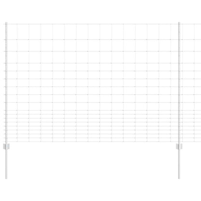 Fence with Post Silver