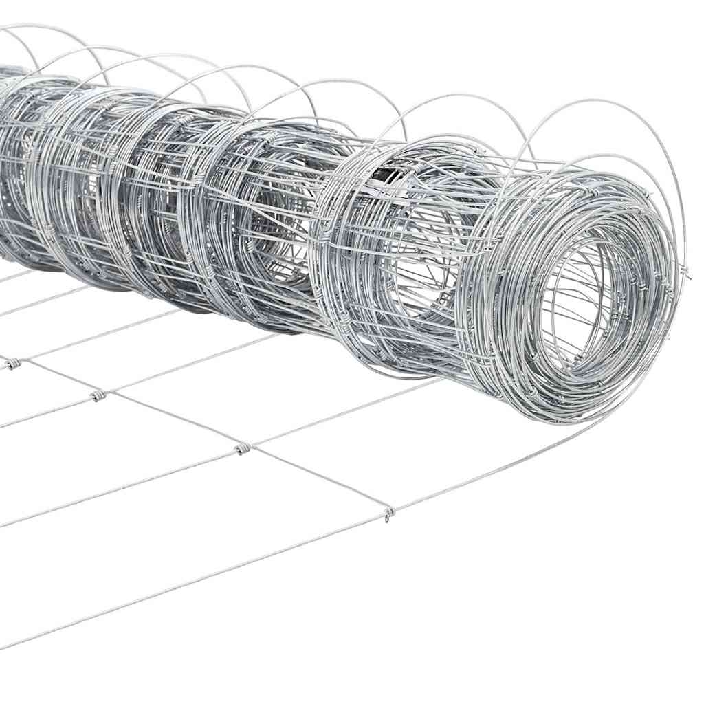 Fence with Post Silver