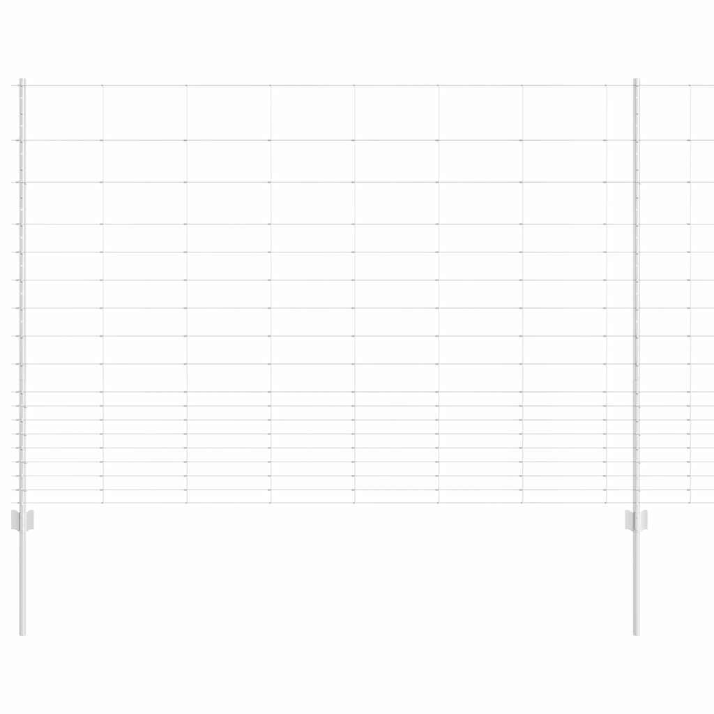 Fence with Post Silver