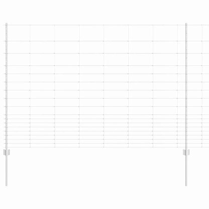 Fence with Post Silver