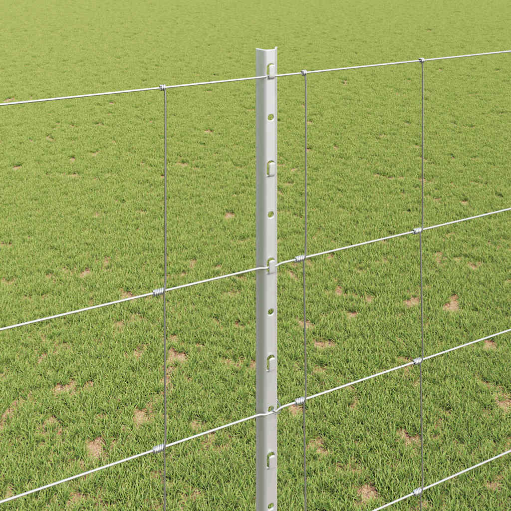 Wild Fence with Posts 25 x 1.6 m (W x H)