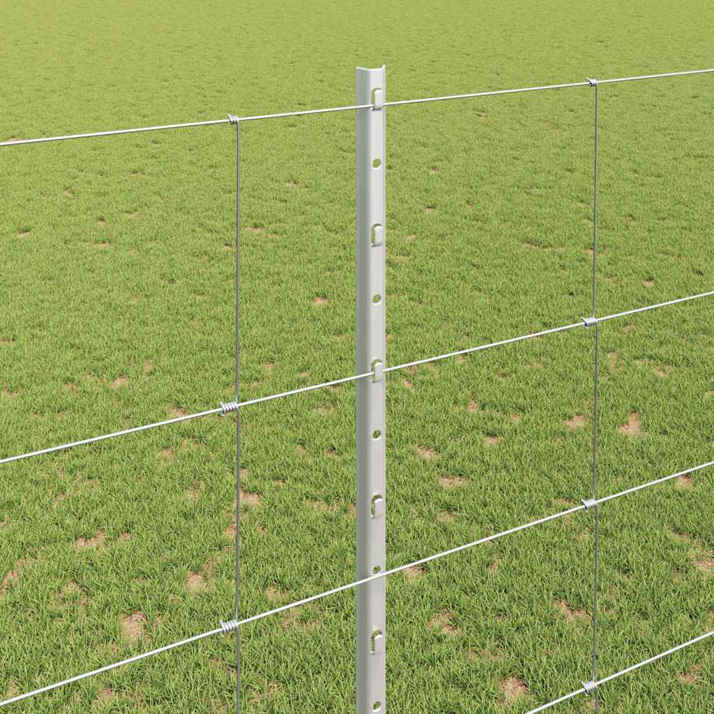 Wild Fence with Posts 25 x 1.6 m (W x H)