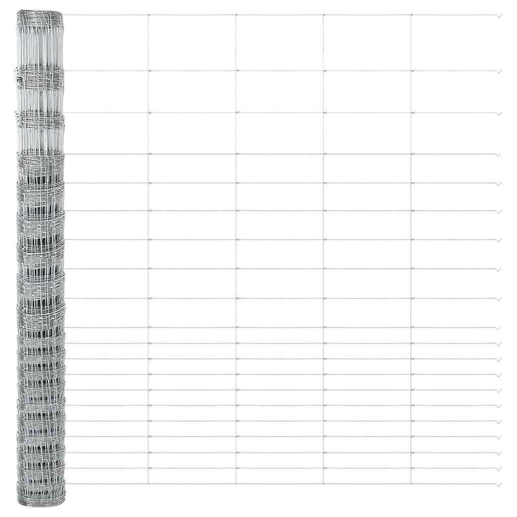 Wild Fence with Posts 25 x 1.6 m (W x H)