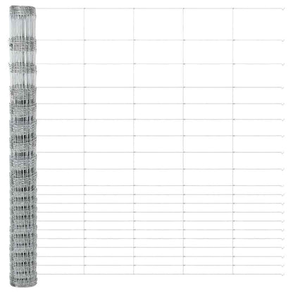 Wild Fence with Posts 25 x 1.6 m (W x H)