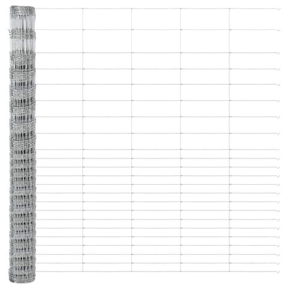 Fence with Post Silver