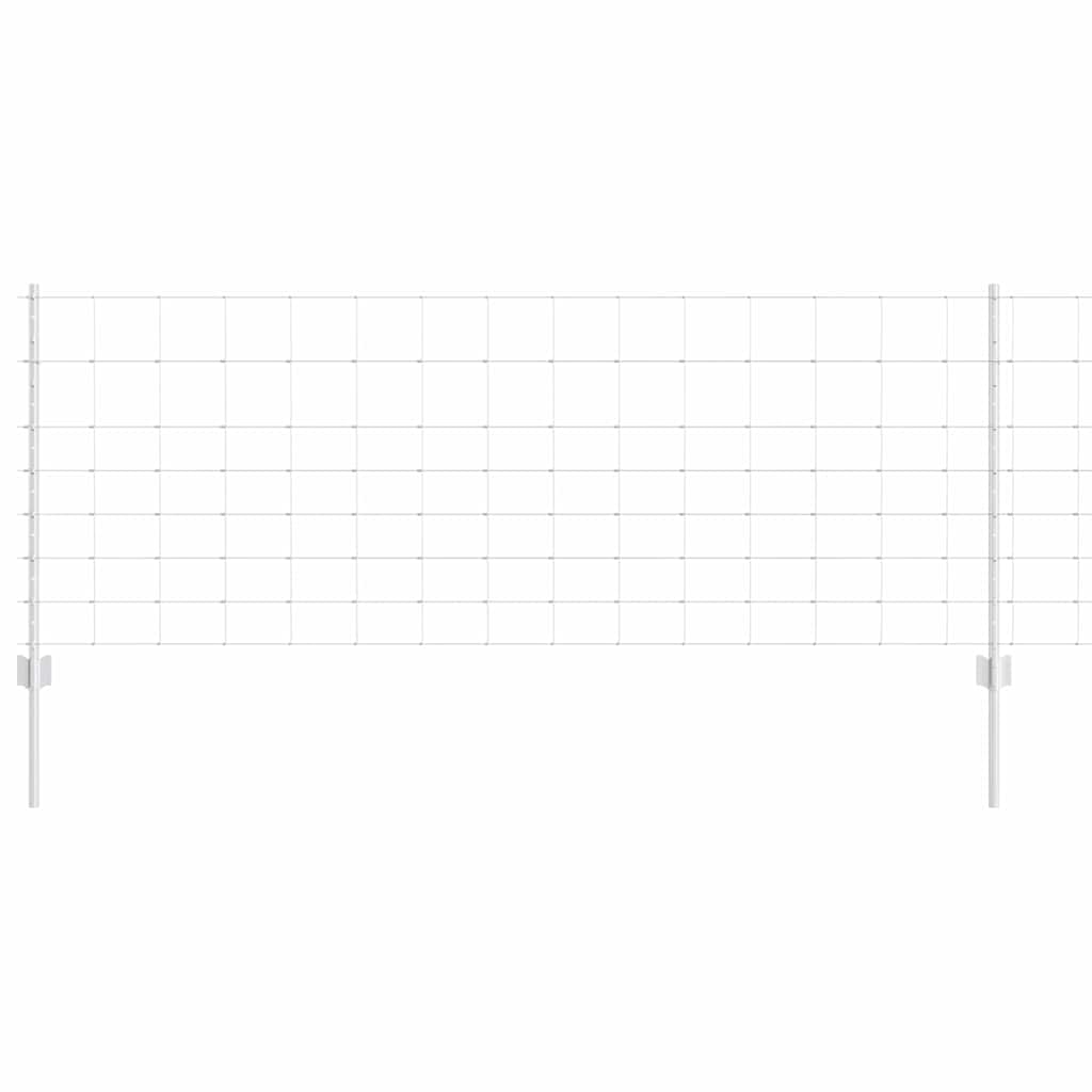 Wild Fence with Posts 50 x 0.8 m (W x H)