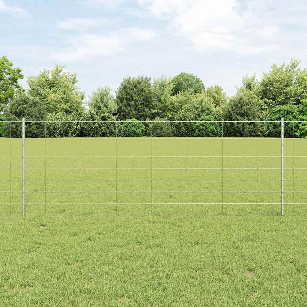 Wild Fence with Posts 50 x 0.8 m (W x H)