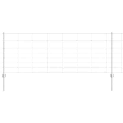Wild Fence with Posts 50 x 0.8 m (W x H)