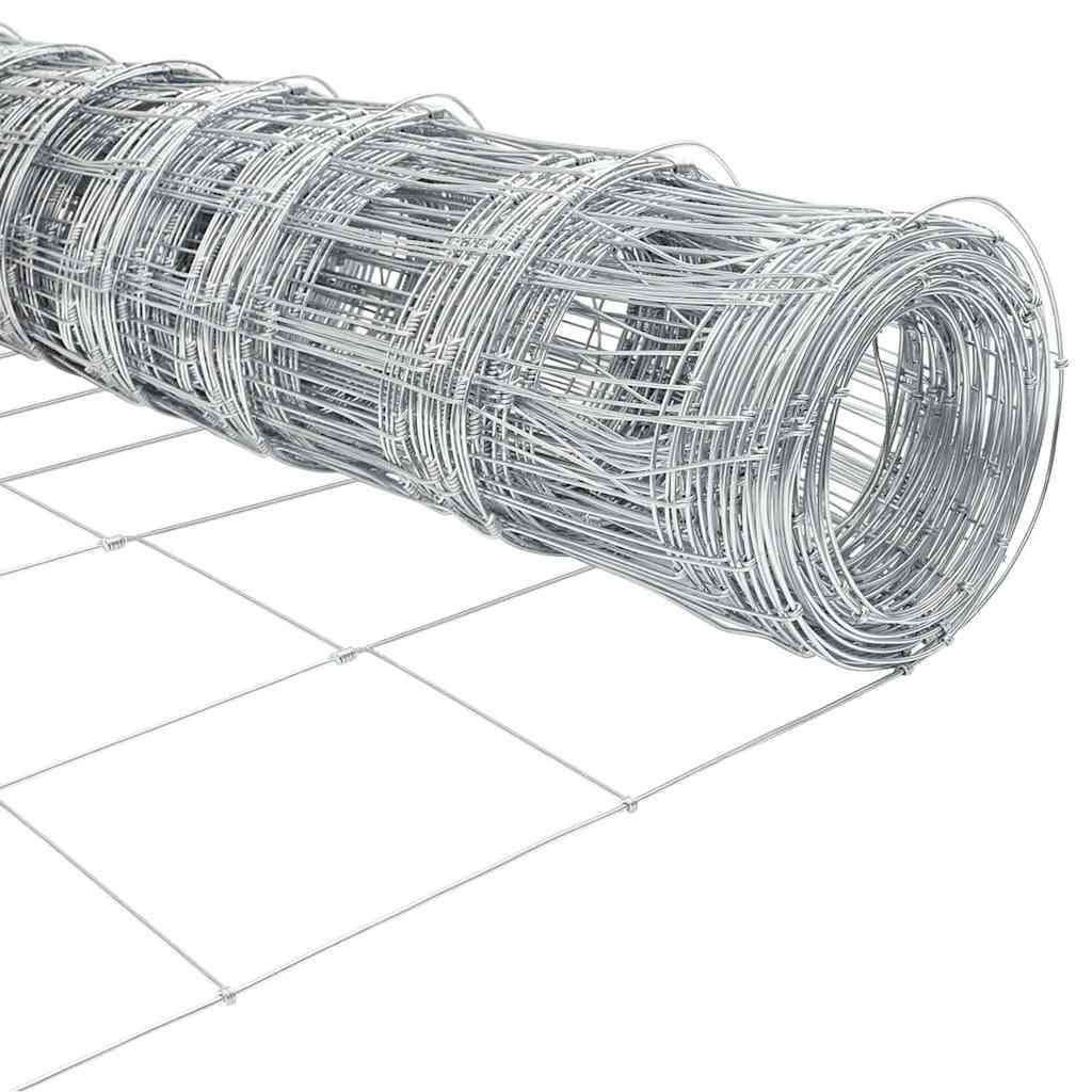 Fence with Post Silver