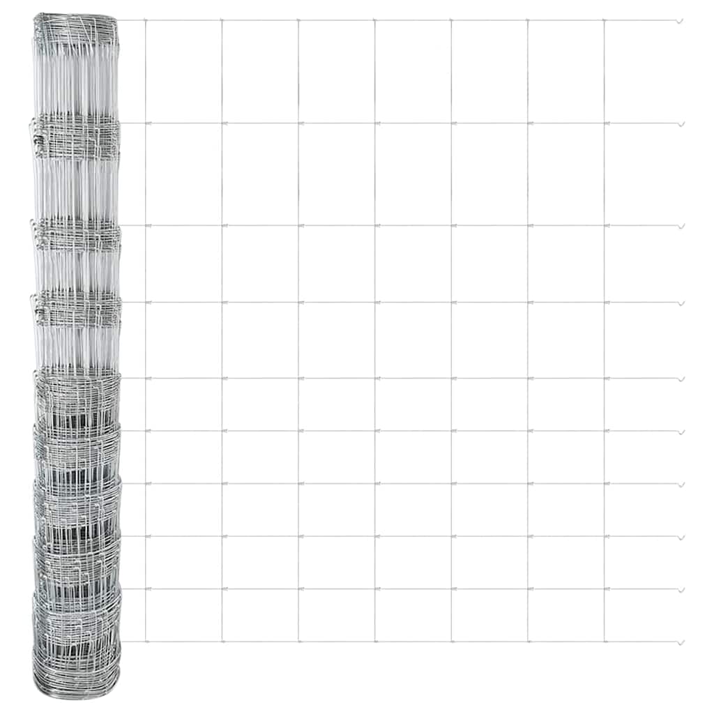 Fence with Post Silver