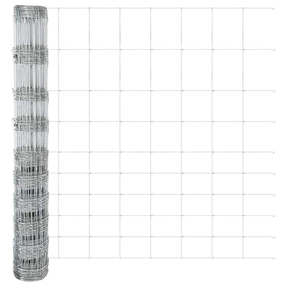 Fence with Post Silver