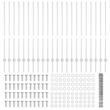 Wild Fence with Posts 50 x 1.2 m (W x H)
