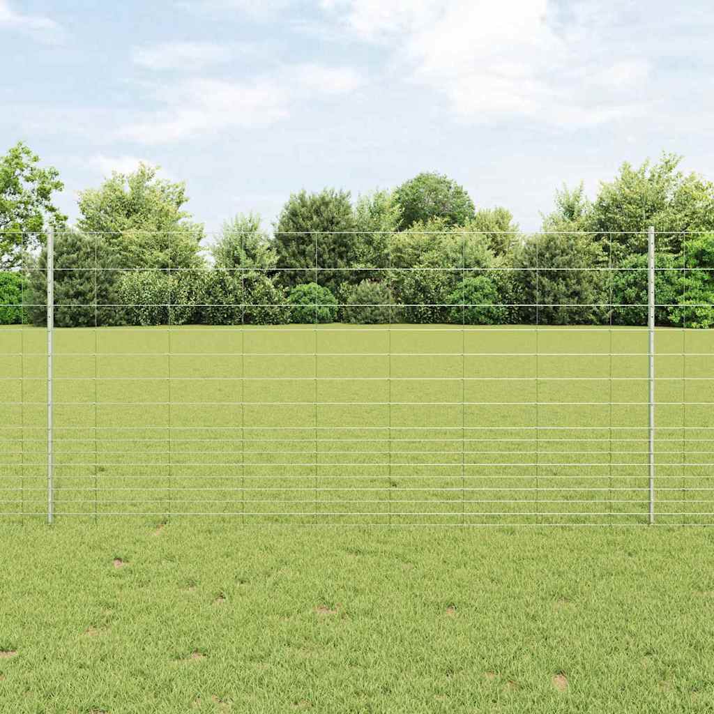 Fence with Post Silver