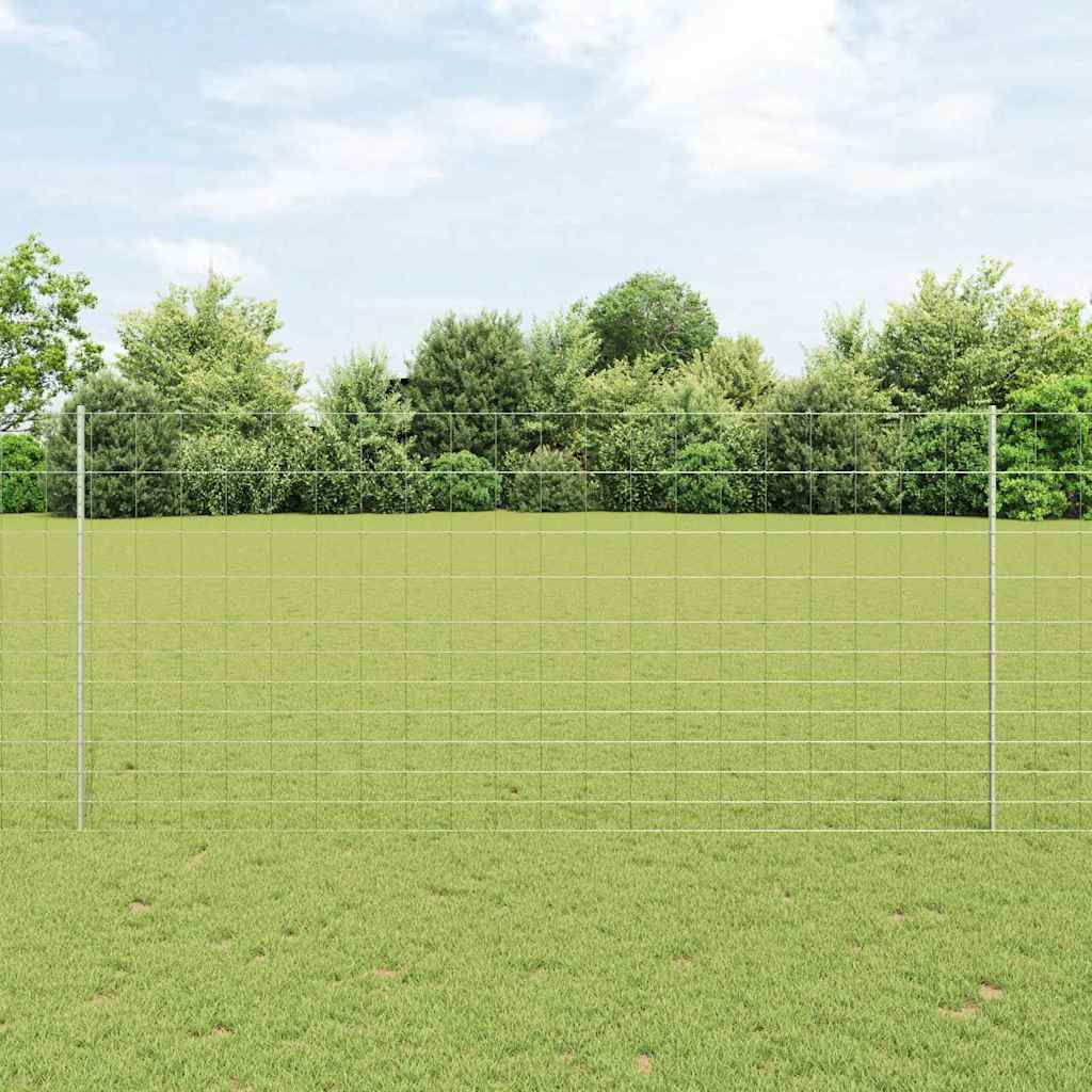 Fence with Post Silver