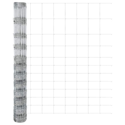 Fence with Post Silver