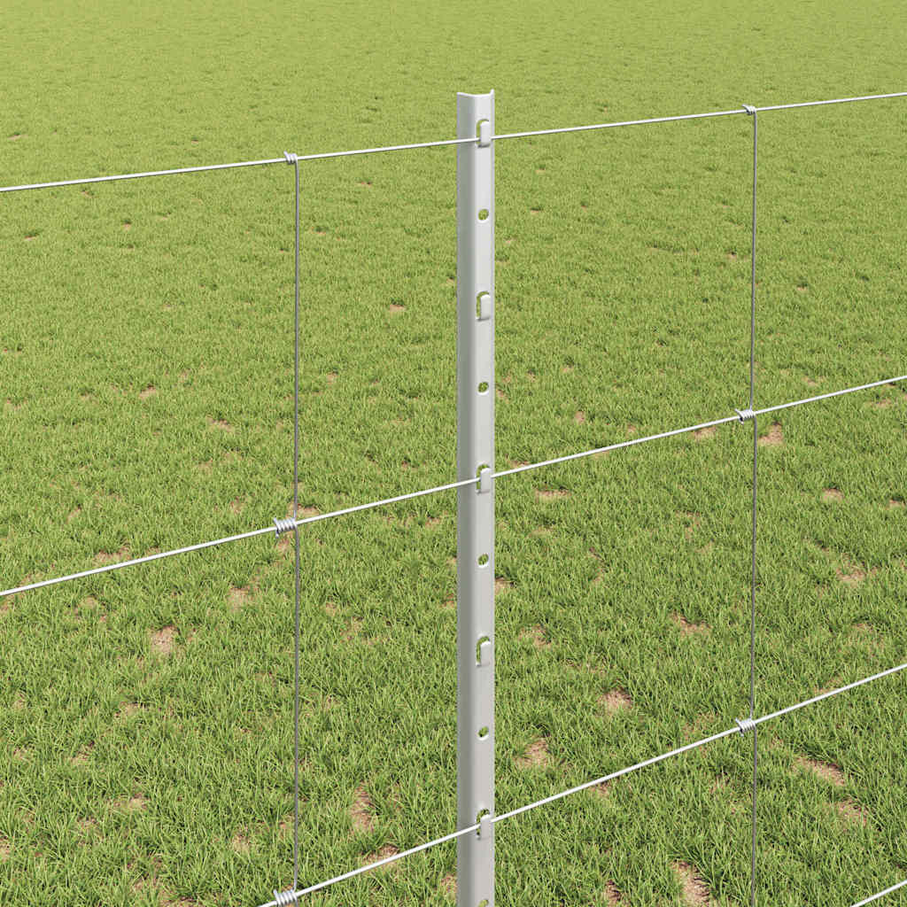 Wild Fence with Posts 50 x 1.4 m (W x H)