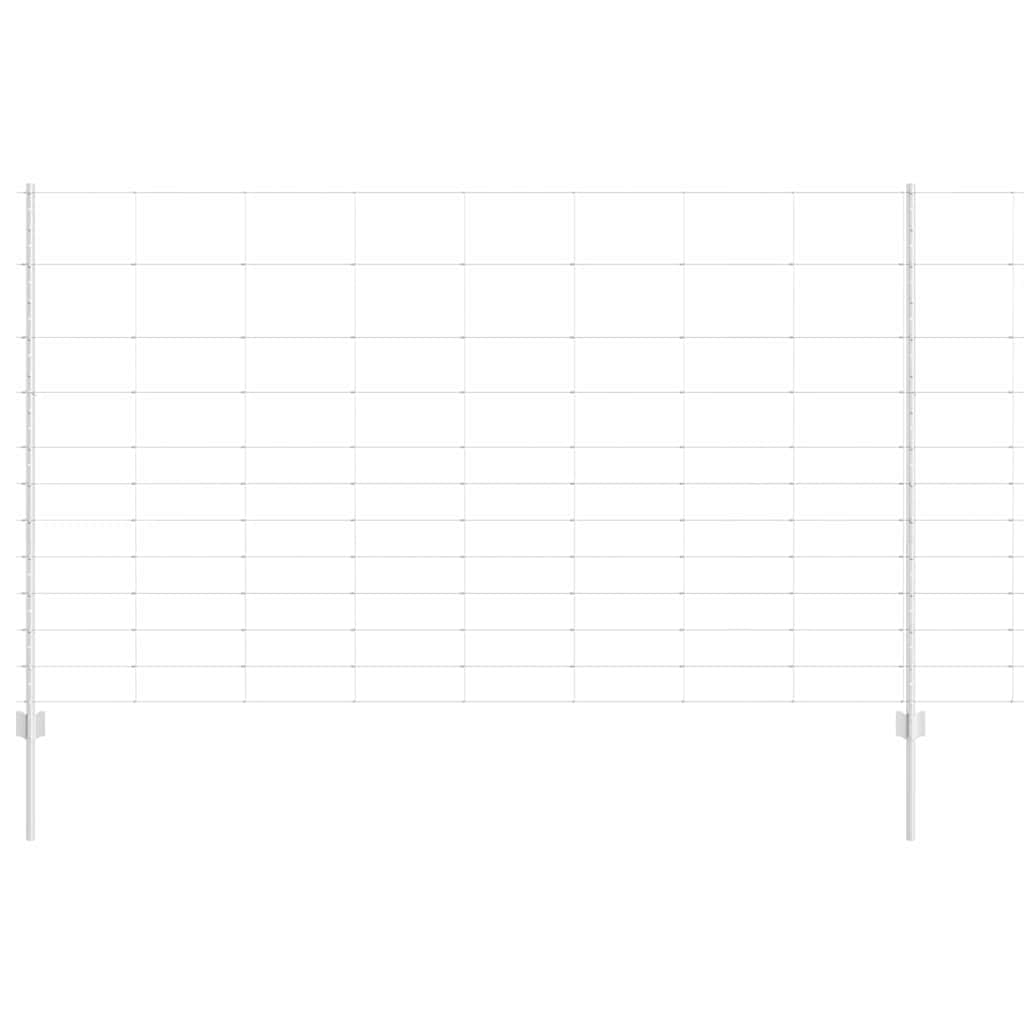 Wild Fence with Posts 50 x 1.4 m (W x H)