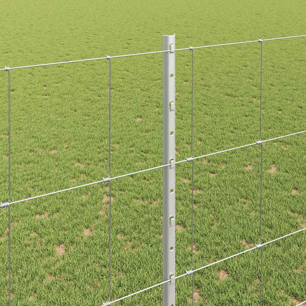 Wild Fence with Posts 50 x 1.5 m (W x H)