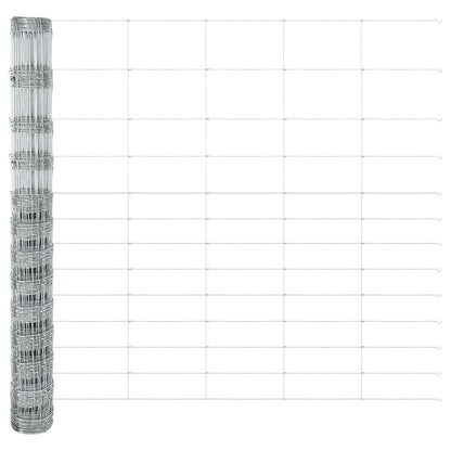 Wild Fence with Posts 50 x 1.5 m (W x H)