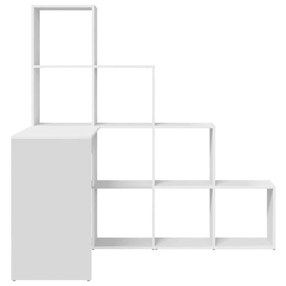 Corner Desk White 101.5 x 149.5 x 149.5 cm Engineered Wood