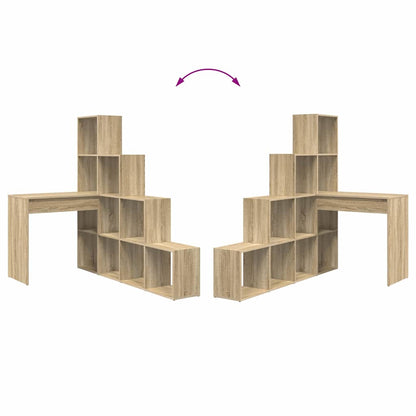 Corner Desk Sonoma Oak 101.5 x 149.5 x 149.5 cm Engineered Wood