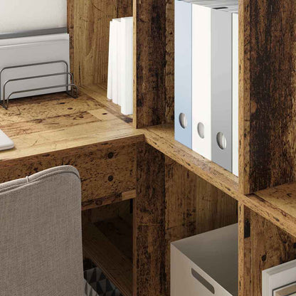 Corner Desk Old Wood 101.5 x 149.5 x 149.5 cm Engineered Wood