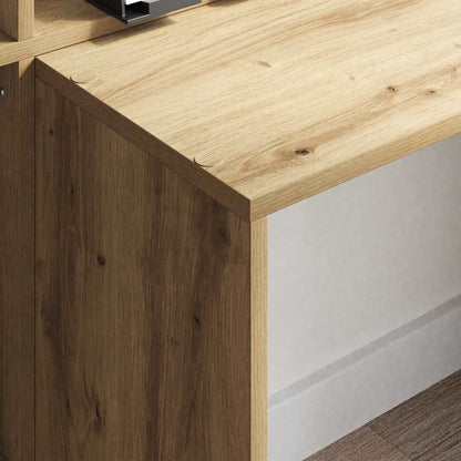 Desk Artisan Oak Engineered Wood 138.5 x 55 x 143 cm