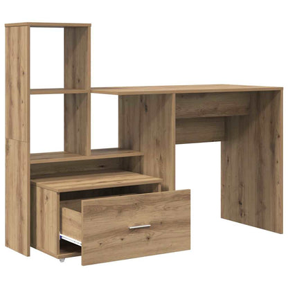 Desk Artisan Oak 131.5 x 50 x 106.5 cm Engineered Wood