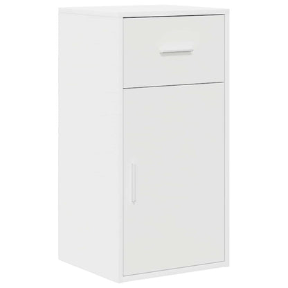 Corner Desk with Drawer White 102 x 88 x 75 cm