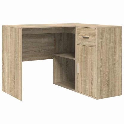 Corner Desk with Drawer Sonoma Oak 102 x 88 x 75 cm