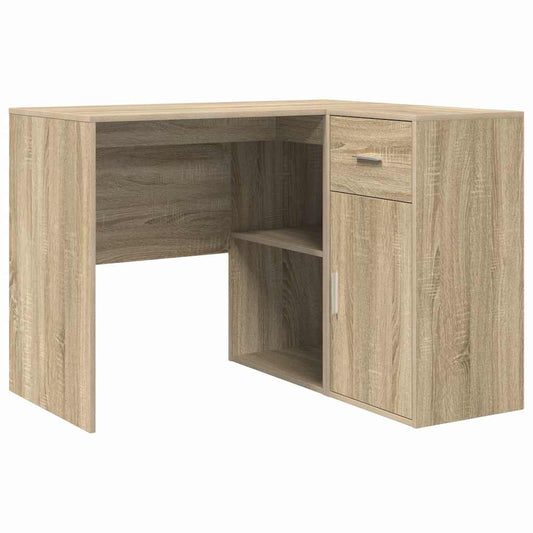 Corner Desk with Drawer Sonoma Oak 102 x 88 x 75 cm
