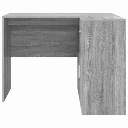 Corner Desk with Drawer Grey Sonoma 102 x 88 x 75 cm