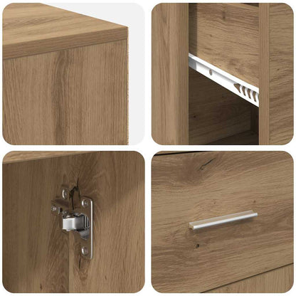 Corner Desk with Drawer Artisan Oak 102 x 88 x 75 cm