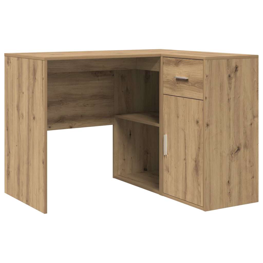 Corner Desk with Drawer Artisan Oak 102 x 88 x 75 cm