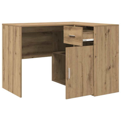 Corner Desk with Drawer Artisan Oak 102 x 88 x 75 cm